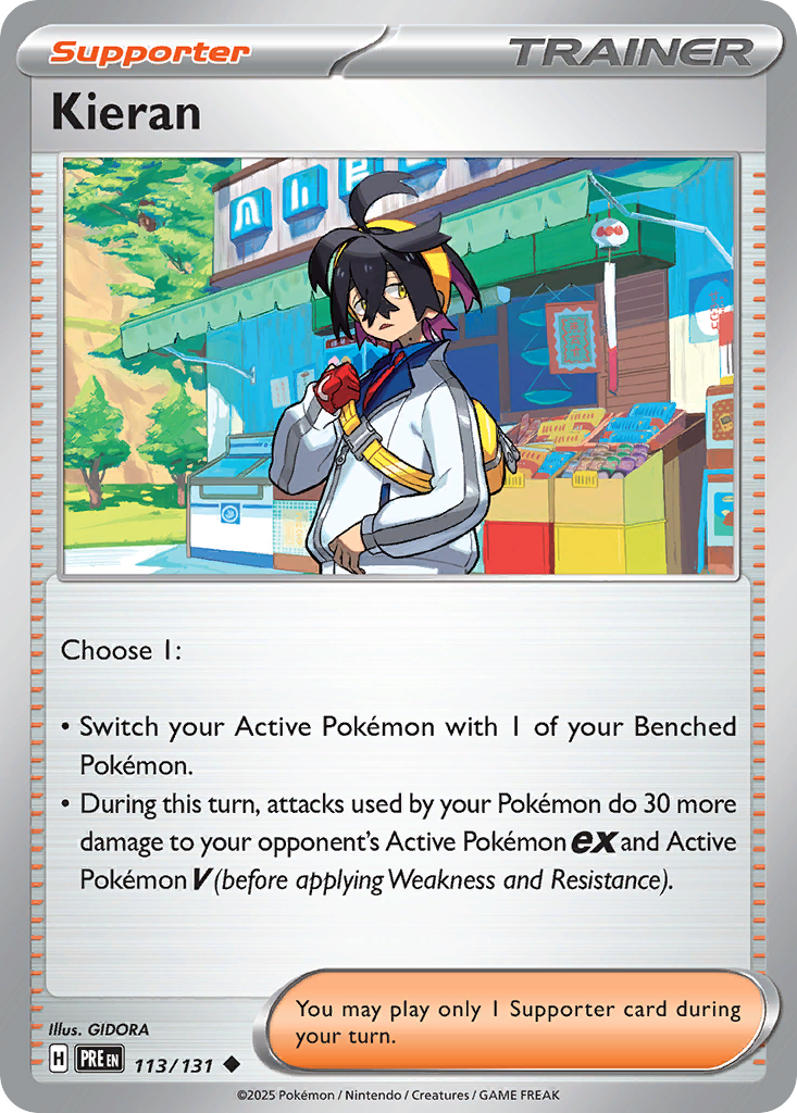 Prismatic Evolutions Kieran #113/131